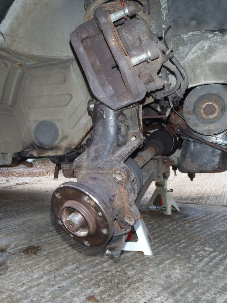 Replacing Ducato 230 Front Wheel Bearings MotorRoam