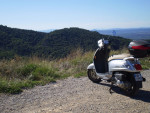 Rent-a-Scooter off-roading up a French mountain